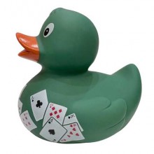 Утка Покер резиновая FunnyDucks 1318