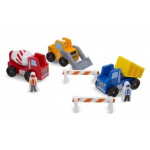 Деревянный набор Строительные машинки Melissa & Doug