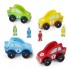 Деревянный набор Гоночные автомобили Melissa & Doug