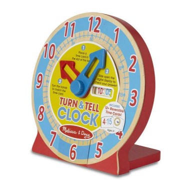 Деревянные умные часы Melissa & Doug