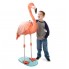 Розовый плюшевый фламинго 140 см Melissa & Doug