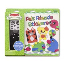 Набор войлочных наклеек Друзья Melissa & Doug