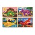 Динозавры Набор из 4 пазлов Melissa & Doug