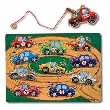 Магнитный пазл Тягач Melissa & Doug