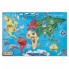Напольный пазл Карта мира 33 эл Melissa & Doug