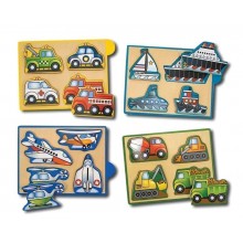 Пазл-головоломка Машинки Melissa & Doug