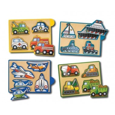 Пазл-головоломка Машинки Melissa & Doug