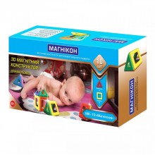 3D магнитный конструктор 10 деталей Магникоша Магникон