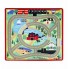 Игровой коврик с машинками Городская дорога Melissa & Doug