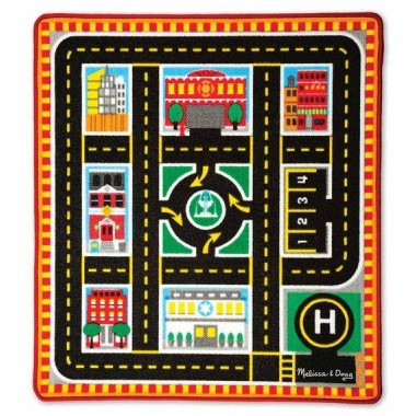 Игровой коврик с машинками Спасательные автомобили Melissa & Doug