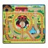 Игровой коврик с паровозиками Железная дорога Melissa & Doug