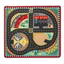 Игровой коврик с машинками Гоночная трасса Melissa & Doug