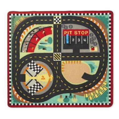 Игровой коврик с машинками Гоночная трасса Melissa & Doug