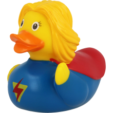 Утка Супервумен резиновая FunnyDucks L1808