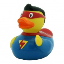 Утка Супермен резиновая FunnyDucks L1809
