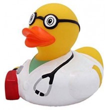 Утка Врач резиновая FunnyDucks L1859