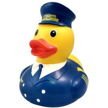 Утка Пилот резиновая FunnyDucks L1872
