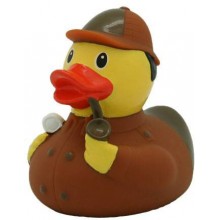 Утка Детектив резиновая FunnyDucks L1883