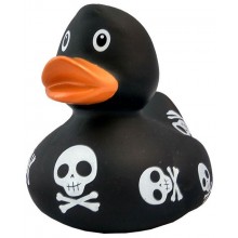 Утка Череп резиновая FunnyDucks L1919