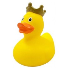 Утка Жёлтая в короне резиновая FunnyDucks L1925