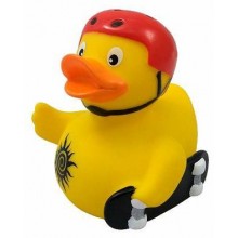Утка Скейтбордер резиновая FunnyDucks L1943