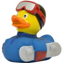 Утка Сноубордер резиновая FunnyDucks L1952