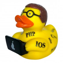 Утка Программист FunnyDucks резиновая 1333