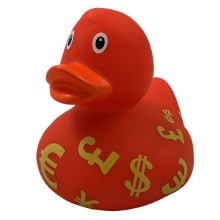 Утка Валюта FunnyDucks резиновая L1996