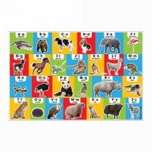Напольный пазл Алфавит/Животные 24 элемента Melissa & Doug
