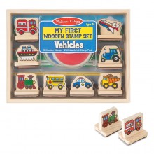 Мои первые штампы Автомобили 8 штук Melissa & Doug MD12391