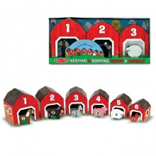 Набор блоков сараев с животными Melissa & Doug MD12434