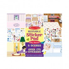 Набор многоразовых наклеек Мой дом Melissa & Doug 175 наклеек MD14197