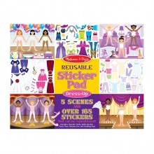 Набор многоразовых наклеек Мода Melissa & Doug 165 наклеек MD14198
