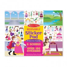 Набор многоразовых наклеек Замок принцессы Melissa & Doug 165 наклеек MD14306