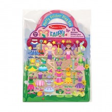 Набор объемных многоразовых наклеек Феи Melissa & Doug 75 наклеек MD19414