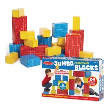 Набор картонных блоков Melissa & Doug 24 блока MD2783