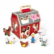 Деревянный сортировочный сарай с животными Melissa & Doug MD30149