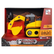 Конструктор Будівельна техніка – Екскаватор Microlab Toys