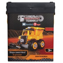 Конструктор Будівельна техніка – Вантажівка 8 деталей Microlab Toys