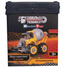 Конструктор Будівельна техніка – Бетономішалка 8 деталей Microlab Toys