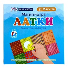 Магнитные пазлы Магникон Геометрические фигуры (MK-M-01)