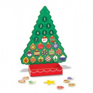 Новогодний деревянный магнитный календарь Melissa & Doug