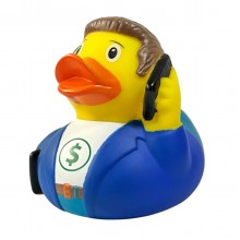 Коллекционная игрушка Утка Бизнесмен FunnyDucks Melissa & Doug желтый/синий (1336)