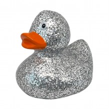 Коллекционная игрушка Утка резиновая Disco Silver FunnyDucks Melissa & Doug серебряный (1345)