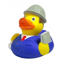 Коллекционная игрушка Утка Инженер FunnyDucks Melissa & Doug желтый/синий (1340)