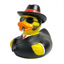 Коллекционная игрушка Утка Аль Капоне FunnyDucks Melissa & Doug черный/желтый (1268)