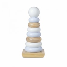 Огромная натуральная деревянная пирамидка Jumbo Wooden Stacker Natural Melissa & Doug
