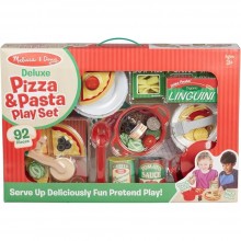 Игровой мега-набор Паста/Пица Melissa & Doug разноцветный (92 предмет/пластик/дерево/текстиль) (MD17133)