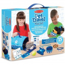 Набор "Путешествие с домашними питомцами" Melissa & Doug разноцветный (16 предметов/текстиль/пластик) (MD18541)
