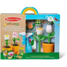 Игровой набор "Цветник" Melissa & Doug разноцветный (16 предметов/пластик) (MD30828)